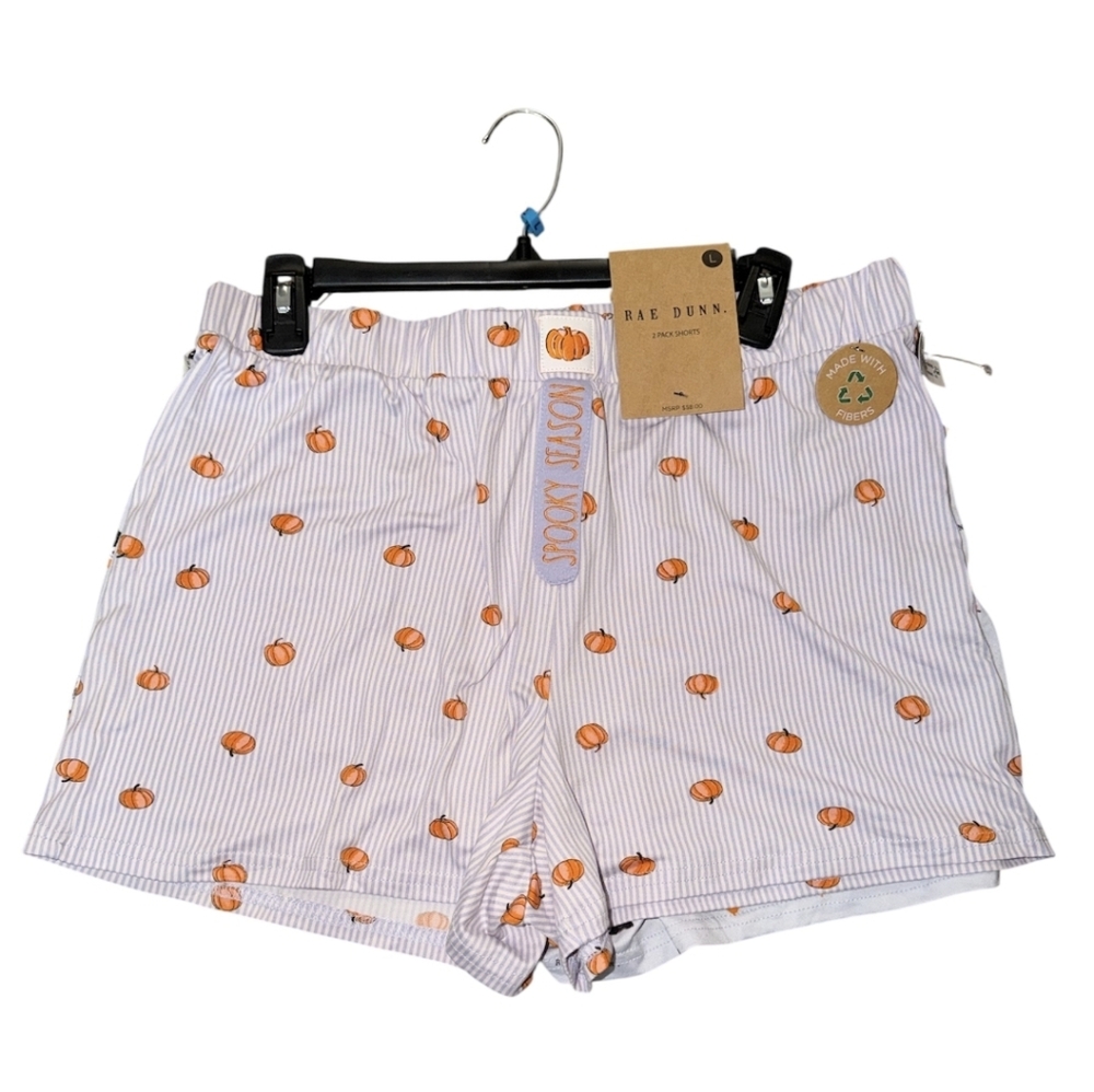 Rae Dunn Women's 2pk Halloween Lounge Shorts